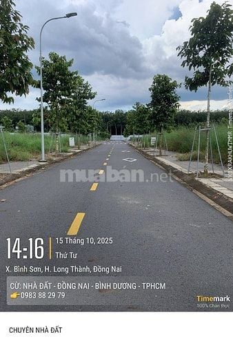 KẸT TIỀN BÁN NGỘP GIÁ RẺ LÔ ĐẤT SỔ SẴN TẠI KHU ĐÔ SÂN BAY LONG THÀNH
