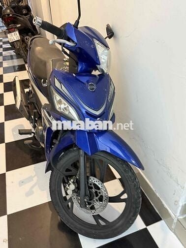 Xe máy SYM Angel 108cc màu xanh bạc đen chính chủ