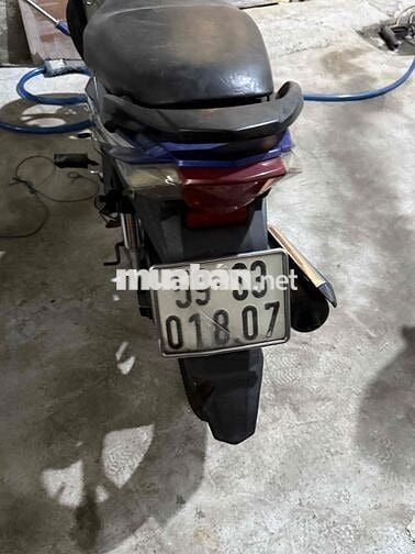 Xe máy SYM Angel 108cc màu xanh bạc đen chính chủ