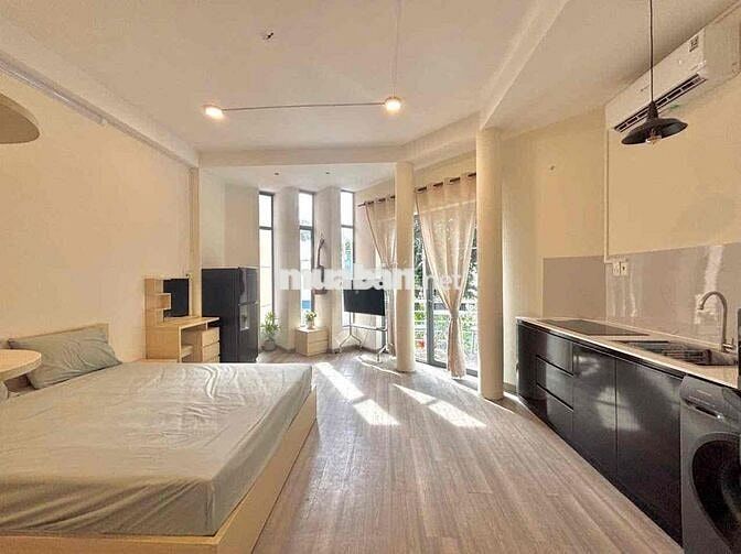 CHO THUÊ CÁN HỘ BAN CÔNG FULL NỘI THẤT ĐẸP LÀM AIRBNB THOẢI MÁI QUẬN 1