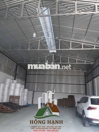 KHO XƯỞNG CHO THUÊ 11x20 – XUÂN THỚI THƯỢNG, HÓC MÔN - GIÁ 13 TRIỆU