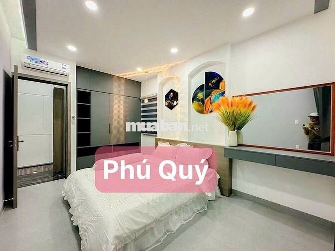 Nhà Sát Phú Mỹ Hưng - Hẻm Xe Hơi - Sổ Hồng Riêng- Hoàn Công Đầy Đủ
