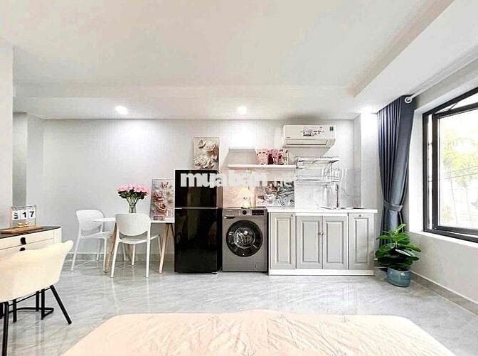 CHO THUÊ PHÒNG STUDIO CỬA SỔ FULL NỘI THẤY NGAY CHỢ BÀ CHIỂU