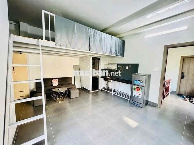 Phòng 35m2_Duplex ban công,full nt, ở được 3 người 3 xe_Hồ Văn Huê,PN