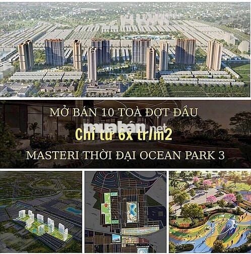 Mở bán cơ hội duy nhất để sở hữu nhà Masterise tại OCP3