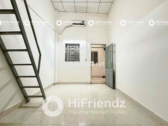DUPLEX SẴN MÁY LẠNH GÁC CAO ĐỨNG ĐƯỢC - NHẬN XE ĐIỆN - GẦN ĐẦM SEN