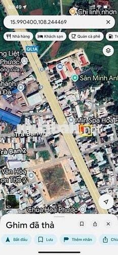 Đất cách QL vài bước chân, p Hoà Xuân,, gần trạm y tế, các trường học