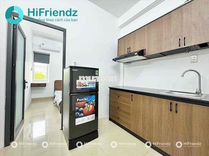Căn hộ 2PN 60m2 Đặng Thuỳ Trâm - Bình Thạnh full nội thất bancol