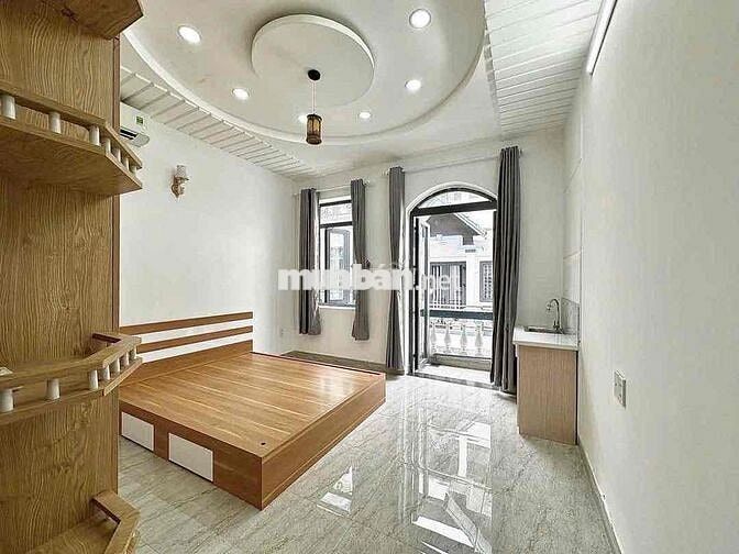 Cho Thuê Studio Cao Cấp , Khu Biệt Thự Liền Kề , Full Nt , Gần Huit