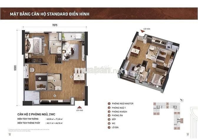 Sky Park , 2PN 60m2 mặt tiền QL1A , P.Dĩ An