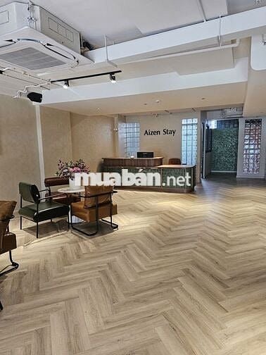 cho thuê MB tại mặt tiền Hồ Hảo Hớn 144m2 đã set up đẹp sẵn chỉ 25tr