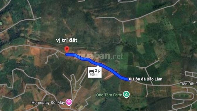 BÁN ĐẤT NỀN VIEW ĐẸP – MẶT TIỀN ĐƯỜNG VÀO HỒ NGỌC, LỘC TÂN – BẢO LỘC