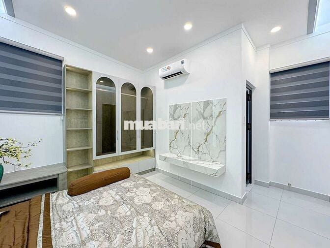 4,5x14 trệt lầu 3pn, nội thất cao cấp