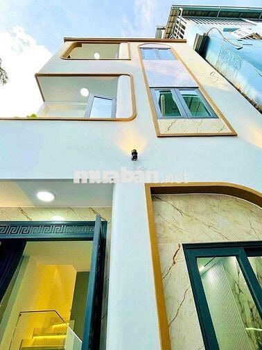 NHÀ MỚI XÂY 3 TẦNG GẦN CHỢ GÒ VẤP