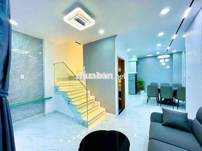 NHÀ MỚI XÂY 3 TẦNG GẦN CHỢ GÒ VẤP