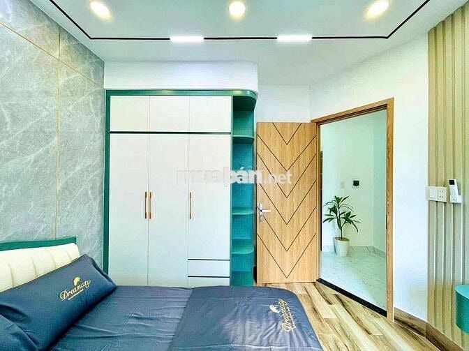 NHÀ MỚI XÂY 3 TẦNG GẦN CHỢ GÒ VẤP