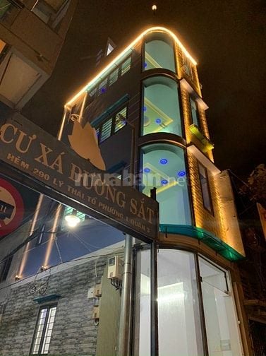 Cho thuê nhà căn góc 2 mặt tiền Lý Thái Tổ , P.1, Q.3 giá 14tr