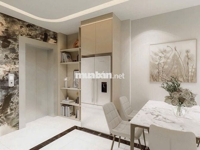 Bán nhà Vĩnh Hưng 40m2, mt 4m gara ô tô, 5 tầng tmáy. nhỉnh 9 tỷ có TL