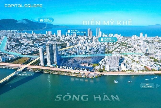 Capital Square – Tổ hợp 14 toà căn hộ lớn nhất sông Hàn, CK đến 15%