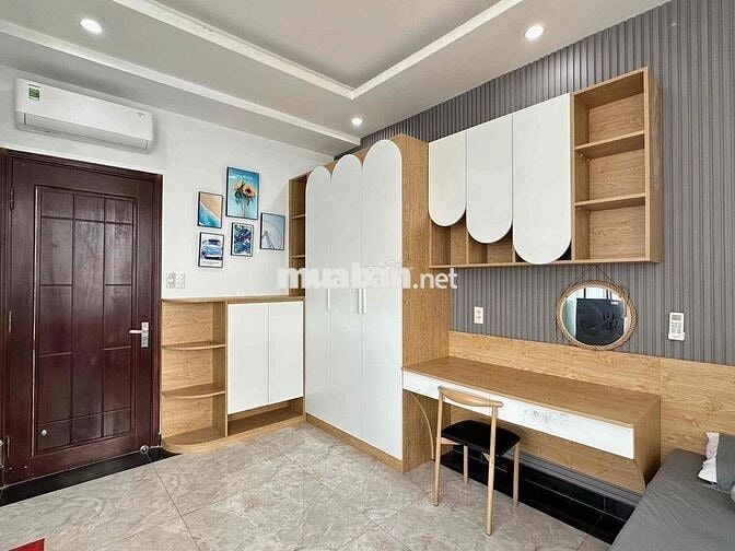 Cho Thuê Căn Hộ Studio Ban Công Máy Giặt Riêng Ở Giáp Khu Bắc Hải Q10
