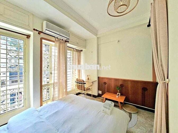 Cho Thuê Căn Hộ 1PN Tách Bếp Ban Công Thoáng Full NT Trần Hưng Đạo Q1
