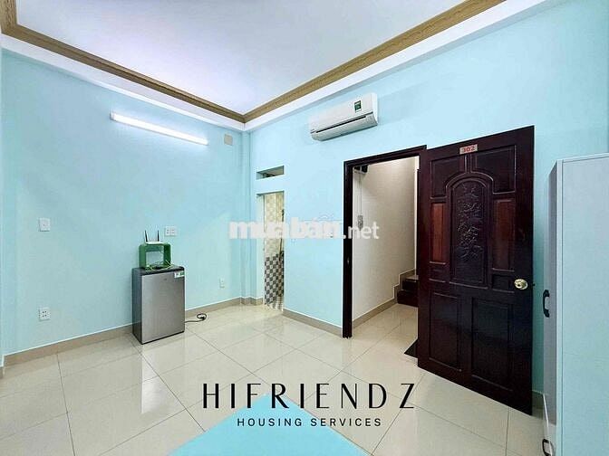 PHÒNG STUDIO BAN CÔNG CỬA SỔ FULL NỘI THẤT NGAY AN DƯƠNG VƯƠNG