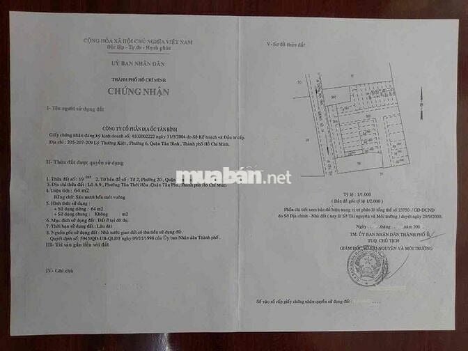nhà mặt tiền 64m2, 42a luỹ bán bích, tân phú, cần cho thuê