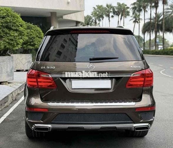 Merc GL500 4matic model 2015 ngang Bmw X7, Audi Q7