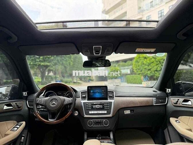 Merc GL500 4matic model 2015 ngang Bmw X7, Audi Q7