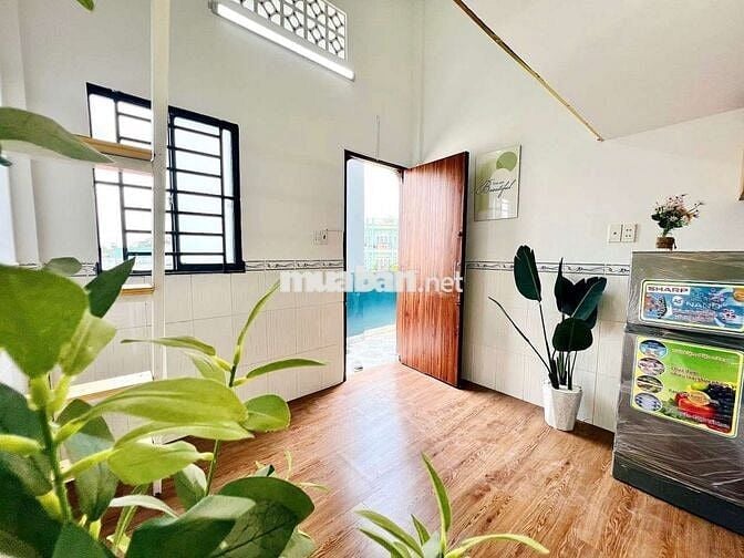 PHÒNG SIÊU RỘNG - GÁC CAO - FULL NỘI THẤT -MỚI XÂY GẦN NGÃ TƯ GÒ MÂY