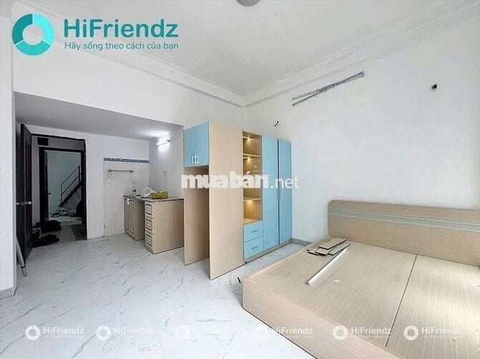 NEW KENG CĂN 1PN TÁCH BẾP BAN CÔNG FULL NỘI THẤT GẦN VX ĐIỆN BIÊN PHỦ