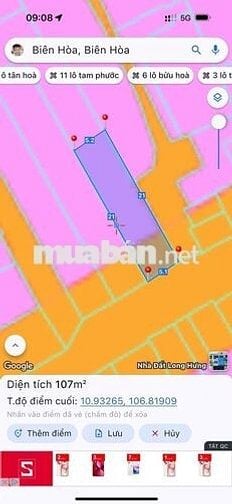 Bán Lô Đất Siêu Đẹp 2 Mặt Tiền Kinh Doanh Buôn Bán 1 sẹc Bùi Hữu Nghĩa