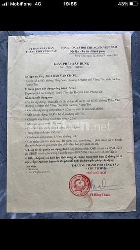 Nhà bán full nội thất 49,5m2, 4 phòng ngủ, bãi sau đường Thùy Vân