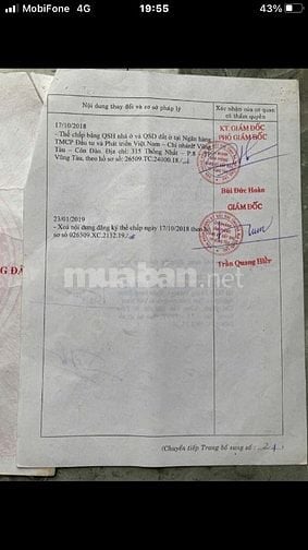 Nhà bán full nội thất 49,5m2, 4 phòng ngủ, bãi sau đường Thùy Vân
