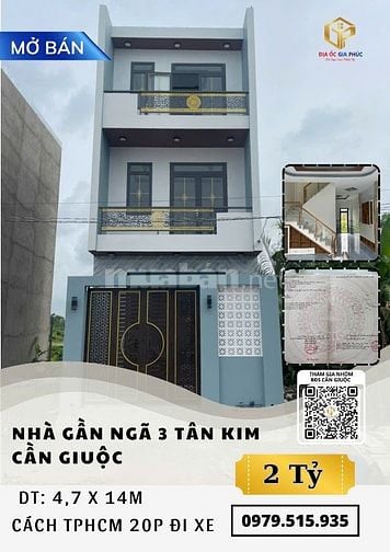 NHÀ MẶT TIỀN GẦN CHỢ BÌNH CHÁNH | KCN CẦU TRÀM | GIỎ HÀNG HƠN 100 CĂN