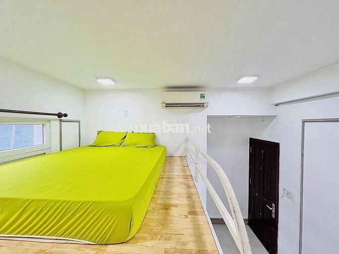 GÁC LỬNG TIỆN NGHI, CỬA SỔ THOÁNG 5' ĐI ĐH VĂN HIẾN CV ĐẦM SEN TÂN PHÚ