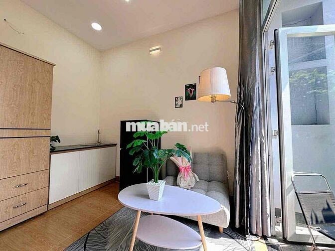 Cho thuê căn hộ mini balcony giá rẽ - ĐH Văn Lang - Chợ Bà Chiểu