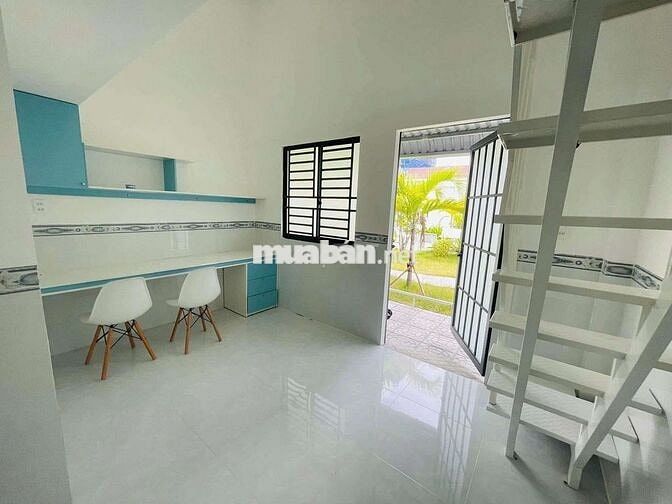 CHO THUÊ PHÒNG TRỌ CÓ GÁC 28M2 SẴN NỘI THẤT SÂN VƯỜN THOÁNG MÁT 3TR