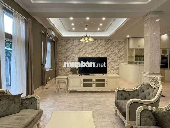 CHO THUÊ BIỆT THỰ PHÚ MỸ HƯNG CÓ HỒ BƠI, CĂN GÓC