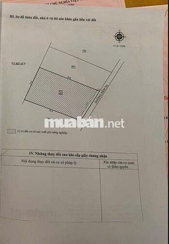 BÁN ĐÁT Ở ĐƯỜNG TRÁNH LỘC SƠN ĐÃ CHUYỂN ĐỎI SANG ĐẤT XÂY DỰNG
