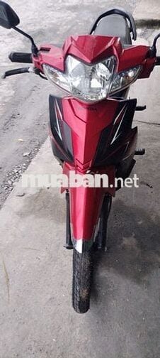 Xe máy Honda Wave Blade màu đỏ đen đã sử dụng