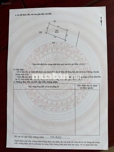 CHÍNH CHỦ BÁN ĐẤT THỔ CƯ SẴN SỔ ĐỐI DIỆN DỰ ÁN KĐT ĐÔNG NAM