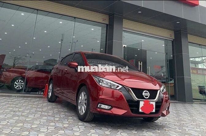 Ô tô Nissan Almera 2022 màu đỏ, số tự động