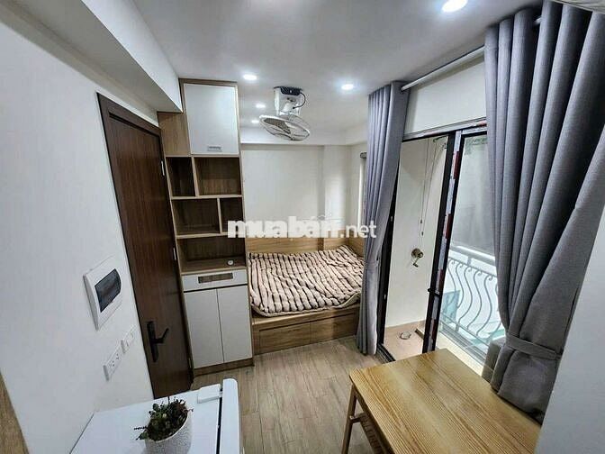 Siêu phẩm CCMN 25m2 Full đồ. Ban công, máy giặt riêng tại Ngõ Hoà Bình