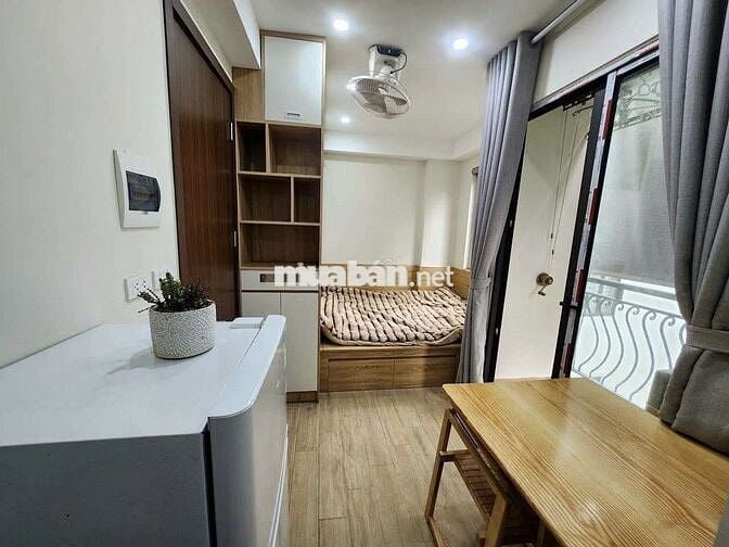Siêu phẩm CCMN 25m2 Full đồ. Ban công, máy giặt riêng tại Ngõ Hoà Bình