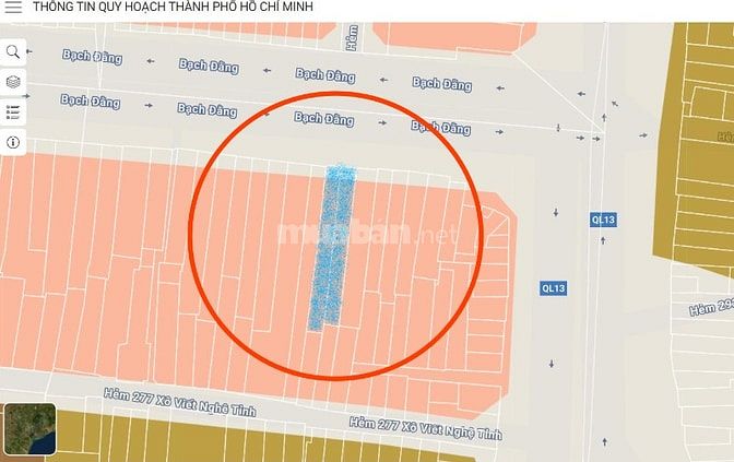 BÁN NHÀ MẶT TIỀN : 19 - 21 BẠCH ĐẰNG - P. 15 - Q. BÌNH THẠNH - TPHCM.