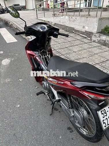 Xe máy Honda Future LED màu đỏ đen đời 2022