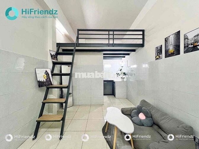 CHO THUÊ PHÒNG MỚI - GÁC CAO ĐỨNG ĐƯỢC - CỬA SỔ THOÁNG NẰM NGAY BTHANH