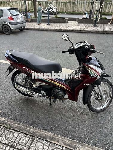 Xe máy Honda Future LED màu đỏ đen đời 2022