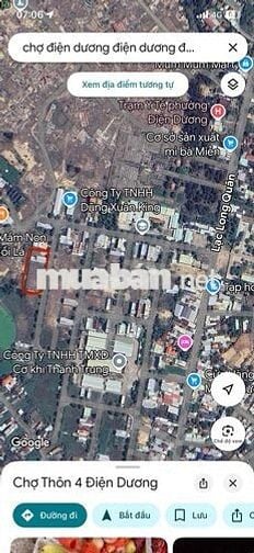 Cần bán đất khu phố chợ Điện dương